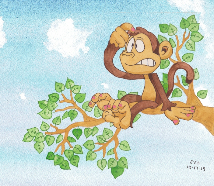 The Sad and Foolish Monkey