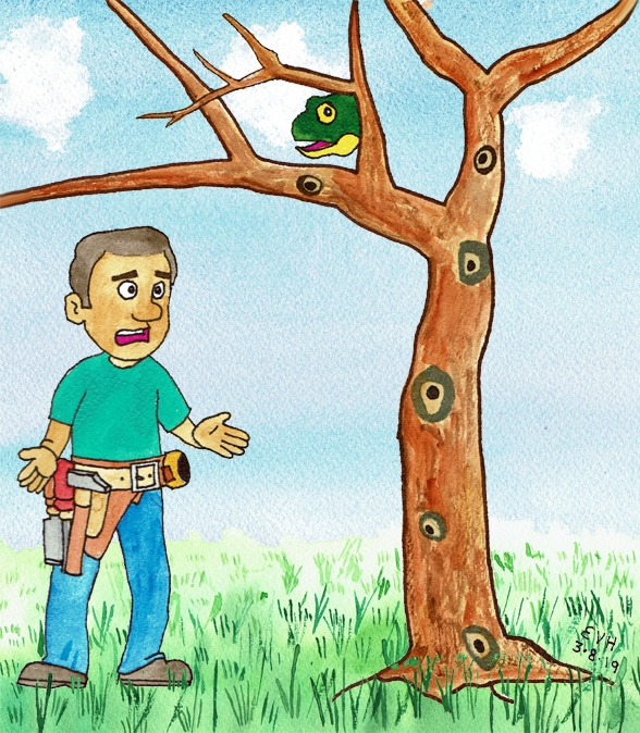 Figure: The Kusa Sprite Saves the Tree