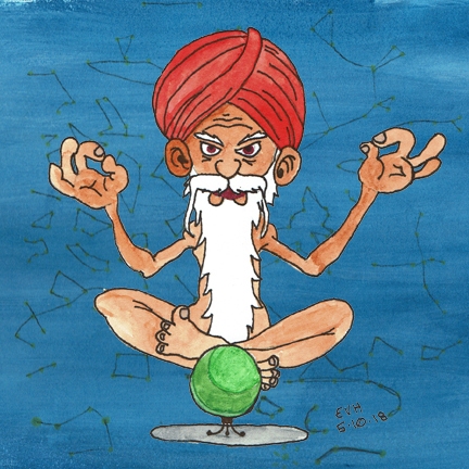 Nasty guru, bad astrologer