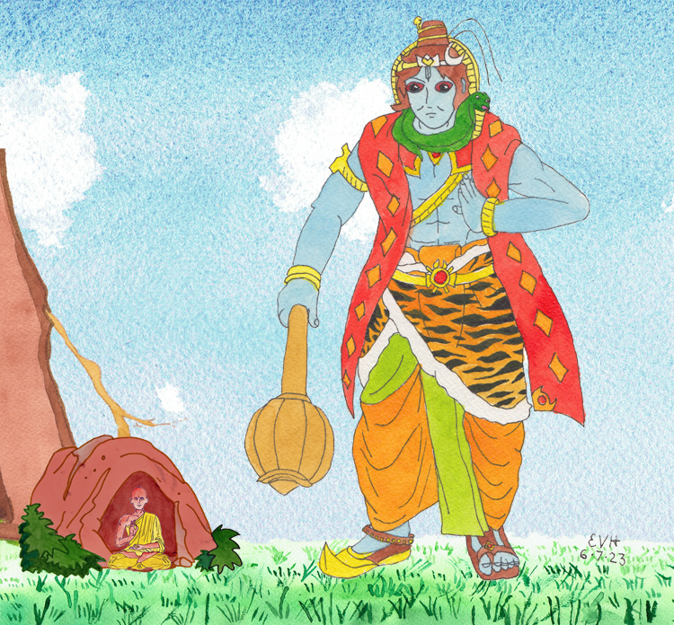 The Asura and the Bodhisatta