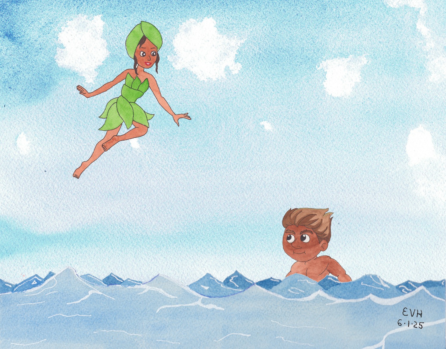 “Who are you striving far from land?”